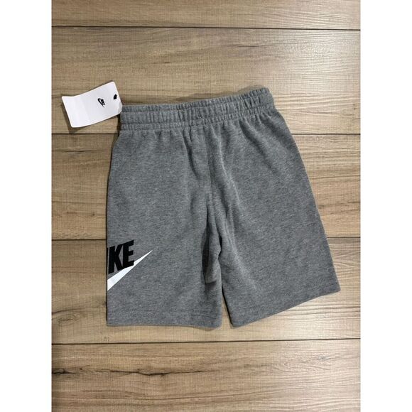 Nike Sportswear Club Fleece Kids’ Shorts Gray Boy 6 NWT Spring - Picture 2 of 2
